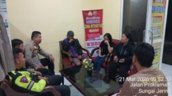 Gerak Cepat, Hanya 2 Menit Tim Pamapta Polres Kuansing Temukan Anak yang Hilang