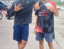 Anak dari SMKN4 Olahraga di Stadion Utama Riau,Warga Pekanbaru juga padati stadion dengan Berolahraga 