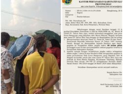 “Gugat Atau Kami Lanjutkan”: Dugaan Maladministrasi BPN Kampar dalam Sengketa Lahan 149.700 m² di Rimbo Panjang