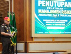 Tutup Diklat Manajemen Risiko, Kabadiklat Harli Siregar Beri Lima Instruksi Strategis untuk Perkuat Tata Kelola Kejaksaan