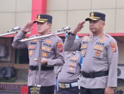 Serah Terima Jabatan dan Pisah Sambut Kapolres Asahan Berlangsung Khidmat