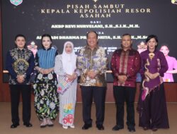 Polres Asahan Gelar Pisah Sambut Kapolres, Lepas AKBP Revi Nurvelani dan Sambut AKBP Adi Dharma Pramudhita
