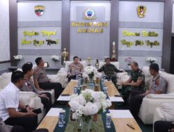 Kapolres Asahan Perkuat Sinergitas dengan Kodim 0208/AS Jelang Pilkades Serentak 2026
