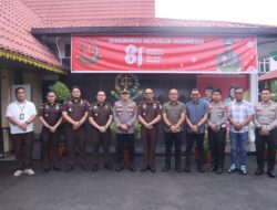 Kapolres Asahan Perkuat Sinergitas dengan Kejaksaan Negeri Asahan