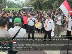 Masyarakat Silomlom Tuntut PT PADASA ENAM UTAMA Kembalikan Tanah Bersertifikat 